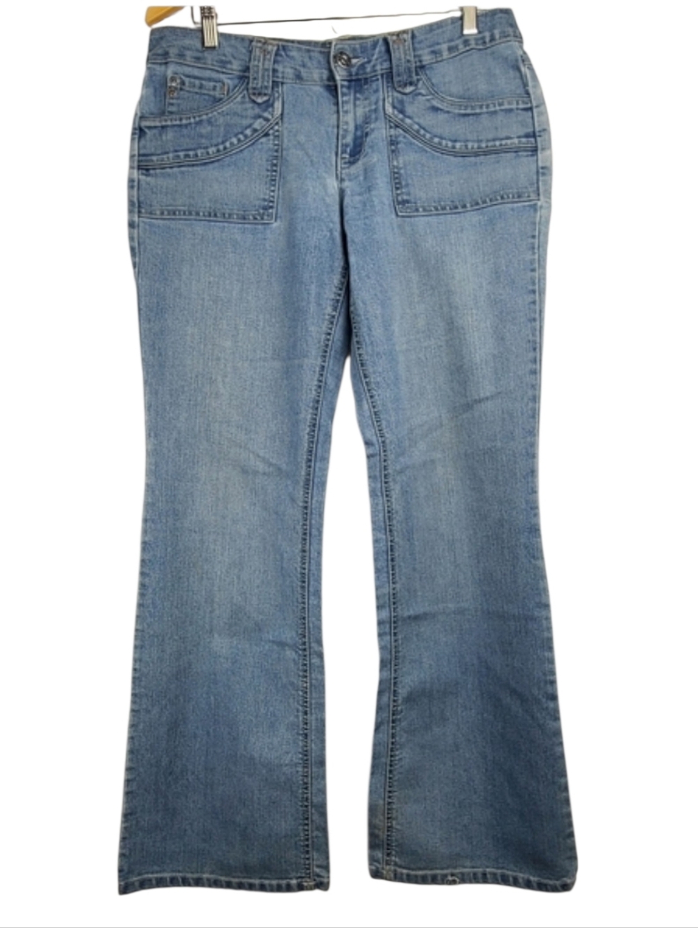 Vintage BUM Equipment Mid Rise Flare Bootcut Jeans Women’s Size 10 Y2K 90s Denim
